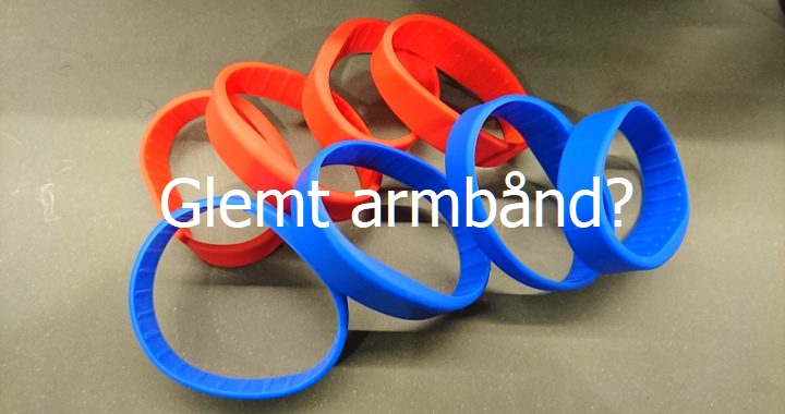 Nye regler for glemt armbånd fra 01. mars