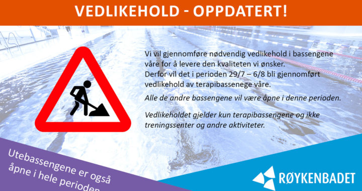 Vedlikehold terapibasseng