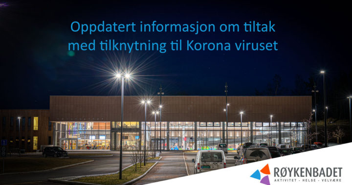 Oppdatering av info om Koronavirus situasjonen