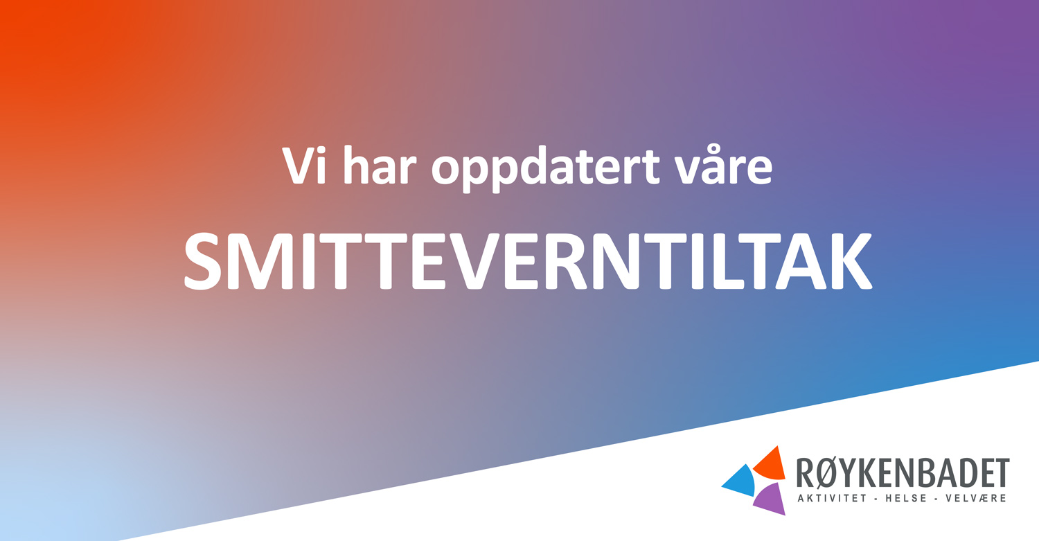 Oppdaterte smitteverntiltak