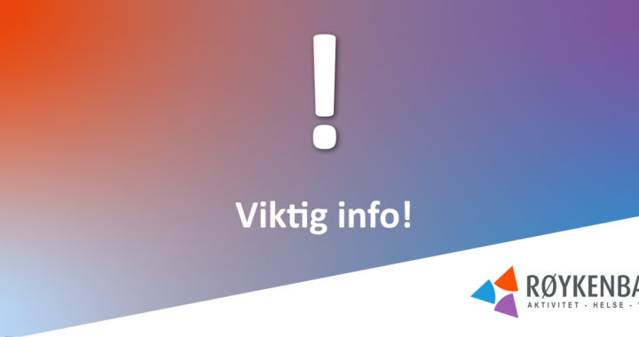 Viktig info